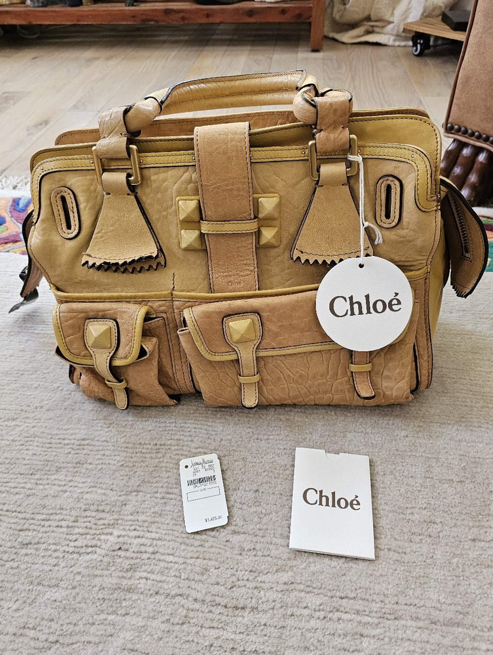 Chloe Elvire Bag With Tags From Niemans - Picture 6 of 17